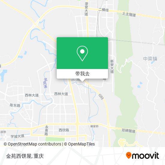 金苑西饼屋地图