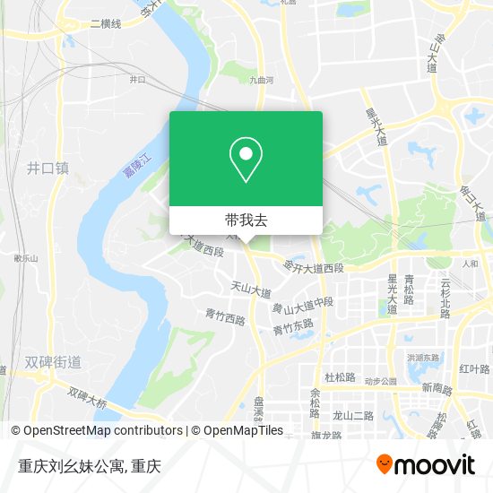 重庆刘幺妹公寓地图