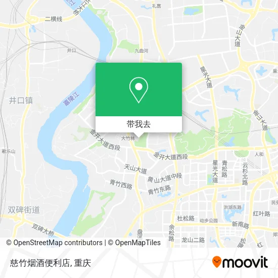 慈竹烟酒便利店地图