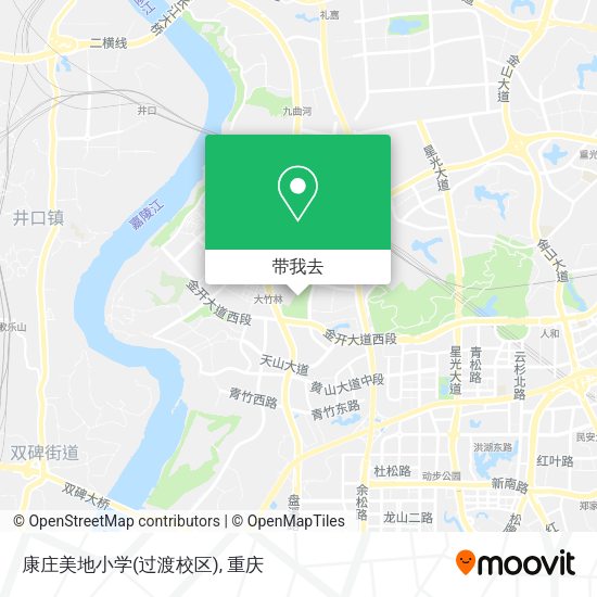 康庄美地小学(过渡校区)地图