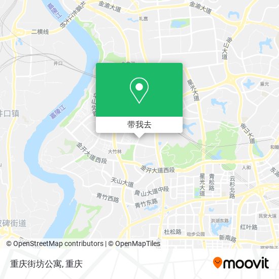重庆街坊公寓地图