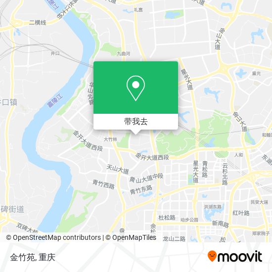 金竹苑地图