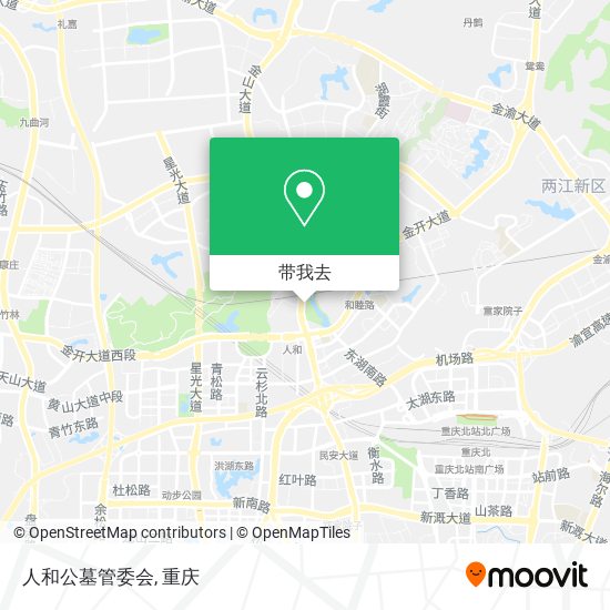 人和公墓管委会地图