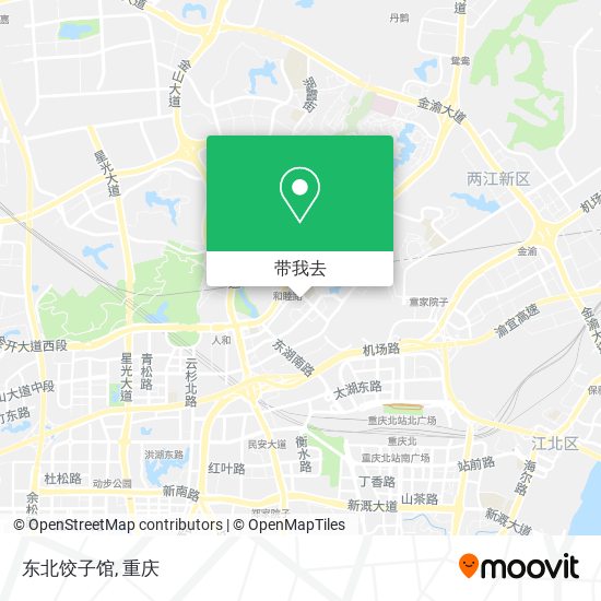 东北饺子馆地图