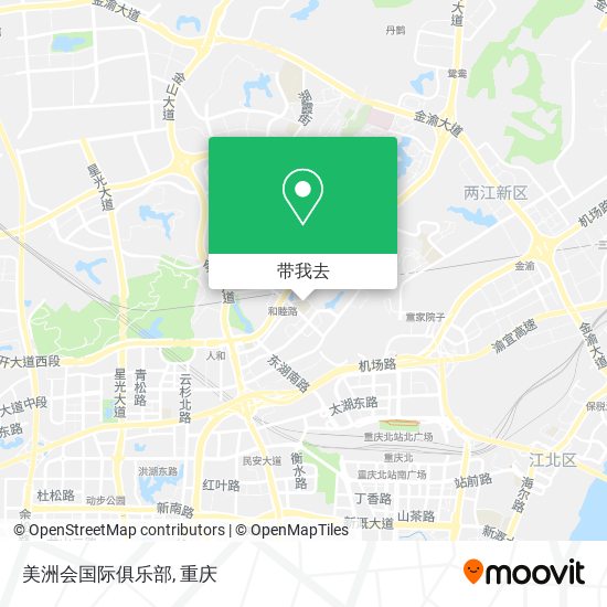 美洲会国际俱乐部地图