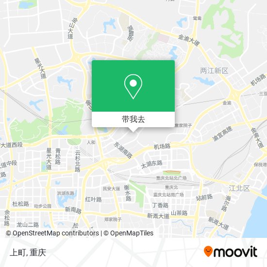 上町地图