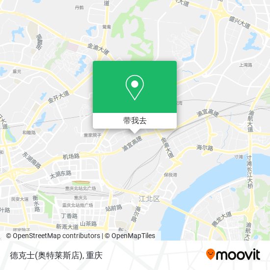 德克士(奥特莱斯店)地图