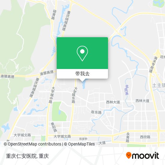 重庆仁安医院地图
