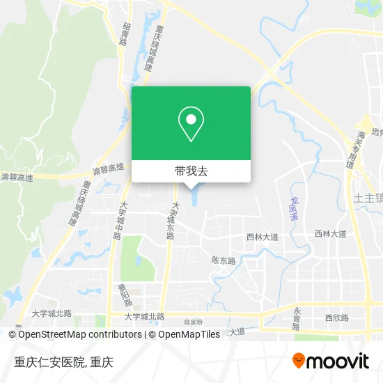 重庆仁安医院地图