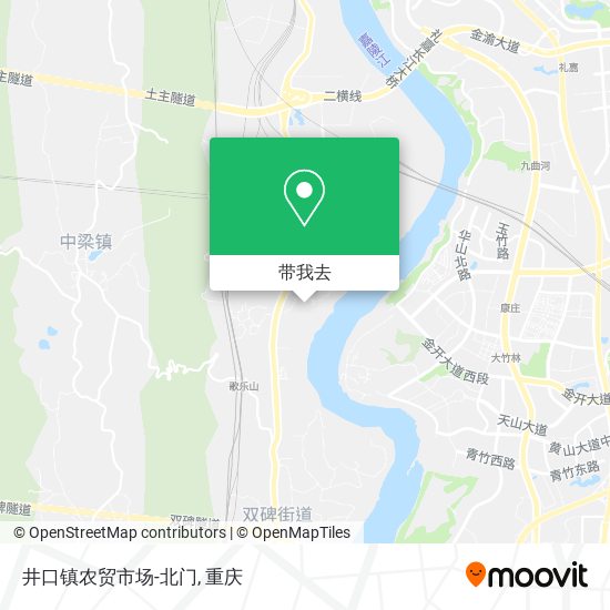 井口镇农贸市场-北门地图