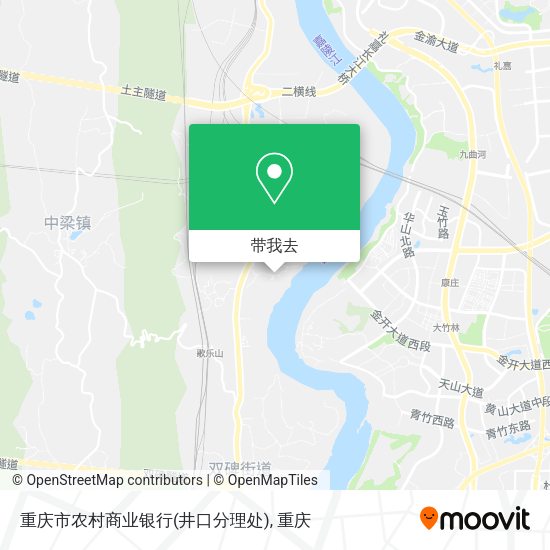 重庆市农村商业银行(井口分理处)地图