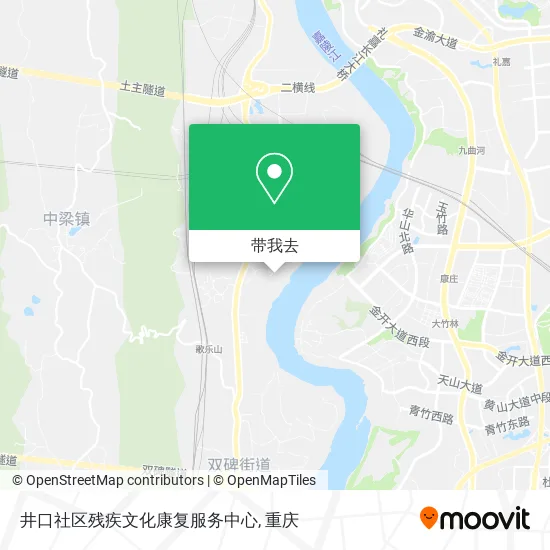 井口社区残疾文化康复服务中心地图