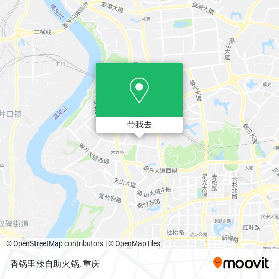 香锅里辣自助火锅地图