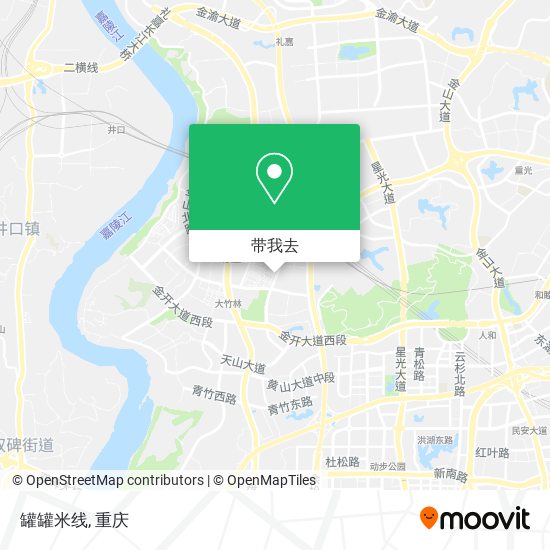 罐罐米线地图
