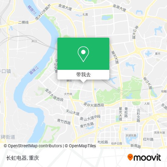 长虹电器地图
