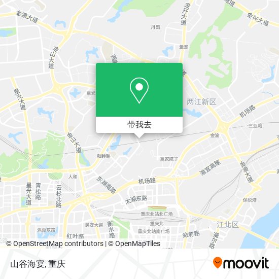 山谷海宴地图