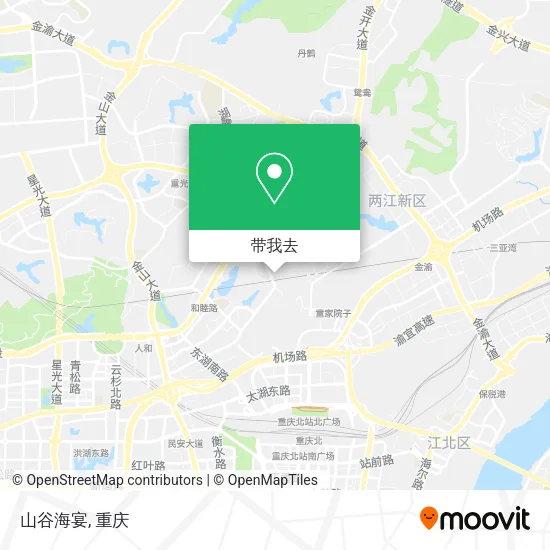 山谷海宴地图