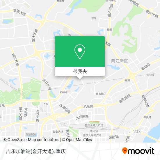 吉乐加油站(金开大道)地图