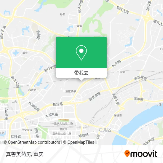 真善美药房地图