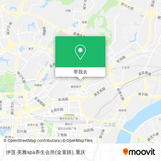 伊莲·美雅spa养生会所(金童路)地图