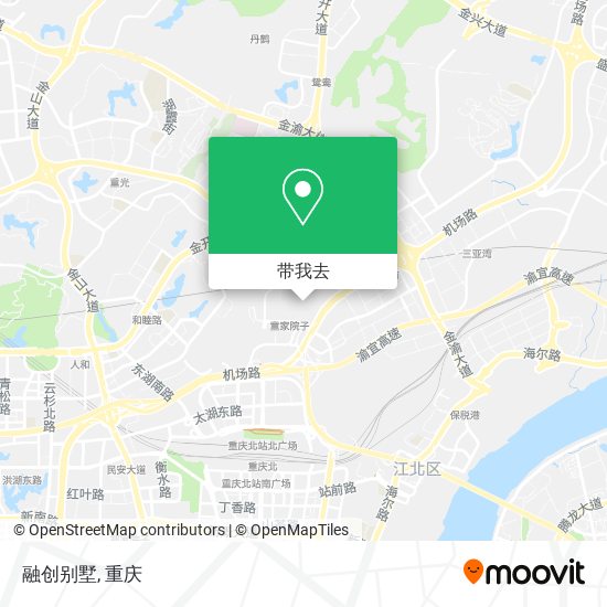 融创别墅地图