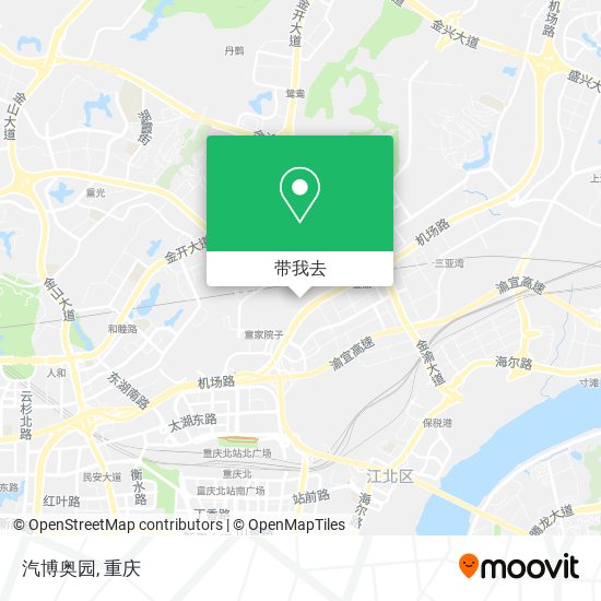 汽博奥园地图