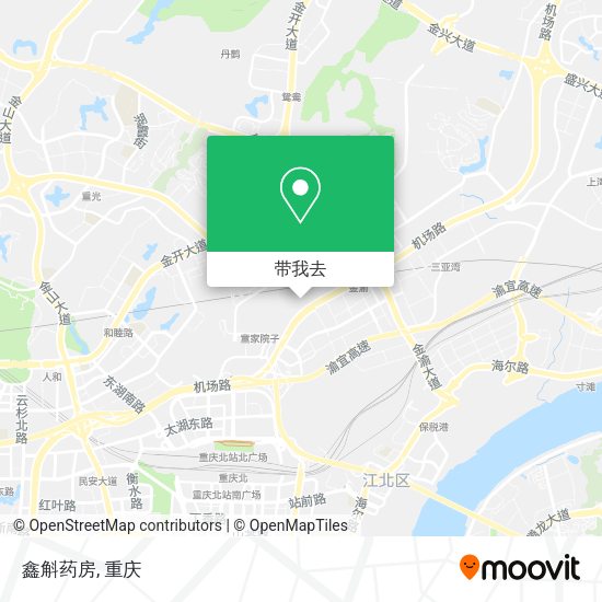 鑫斛药房地图