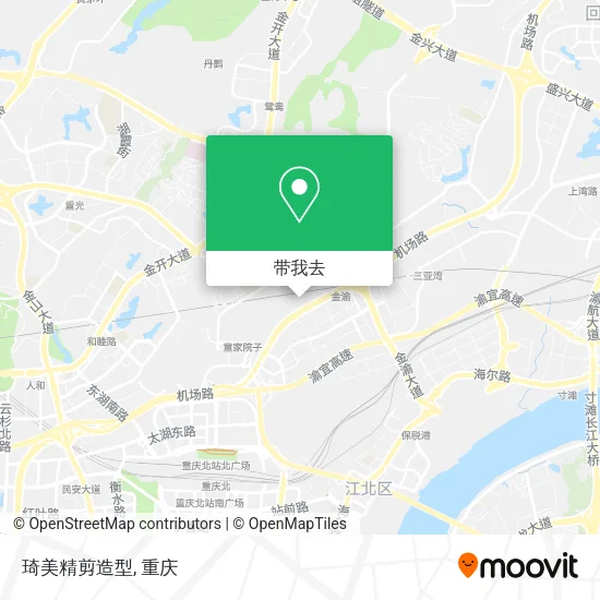 琦美精剪造型地图