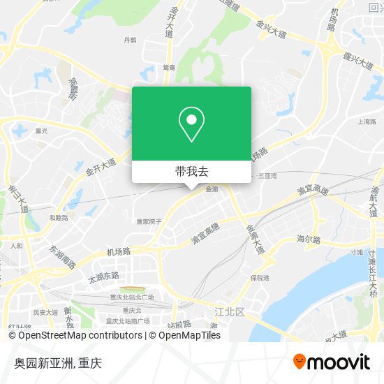 奥园新亚洲地图
