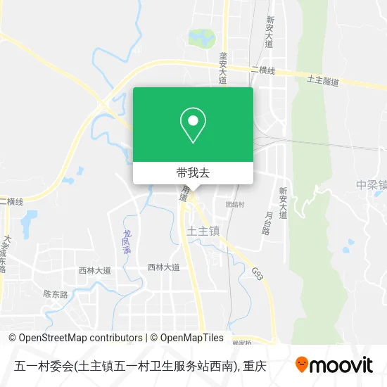 五一村委会(土主镇五一村卫生服务站西南)地图