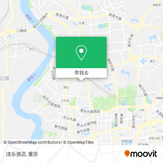 清乐酒店地图