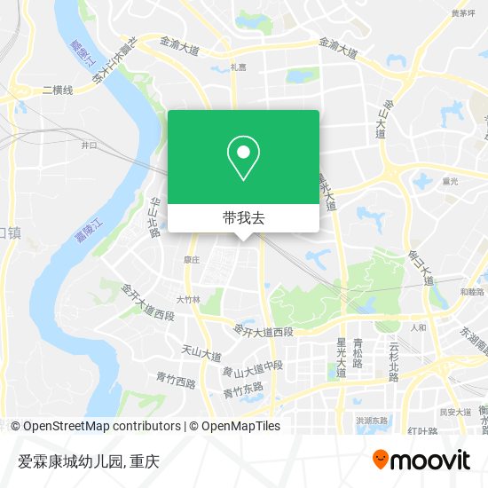 爱霖康城幼儿园地图