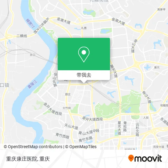重庆康庄医院地图