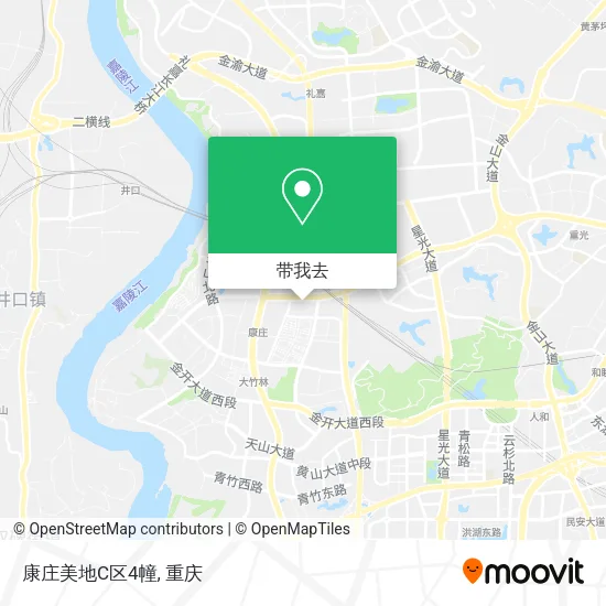 康庄美地C区4幢地图