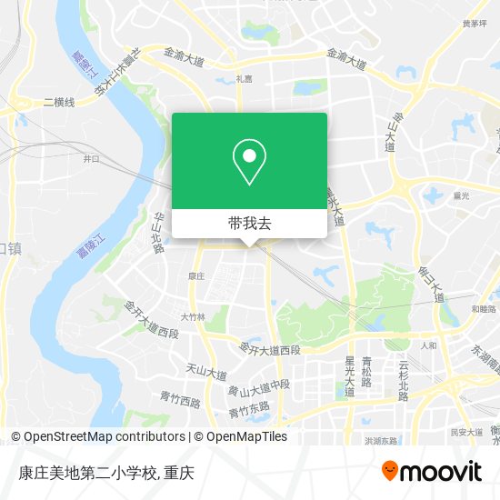康庄美地第二小学校地图