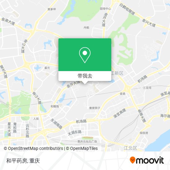 和平药房地图