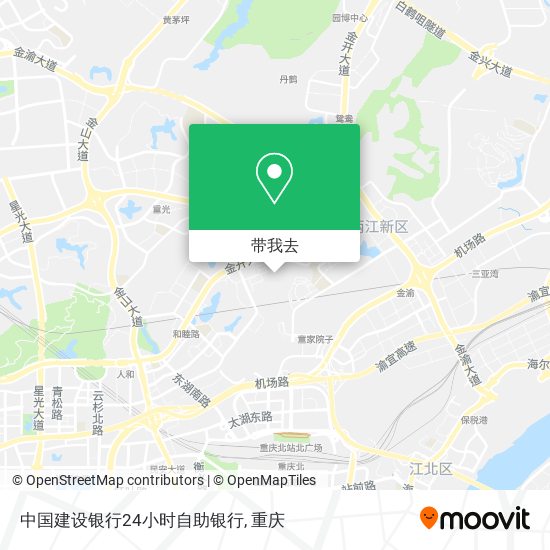 中国建设银行24小时自助银行地图