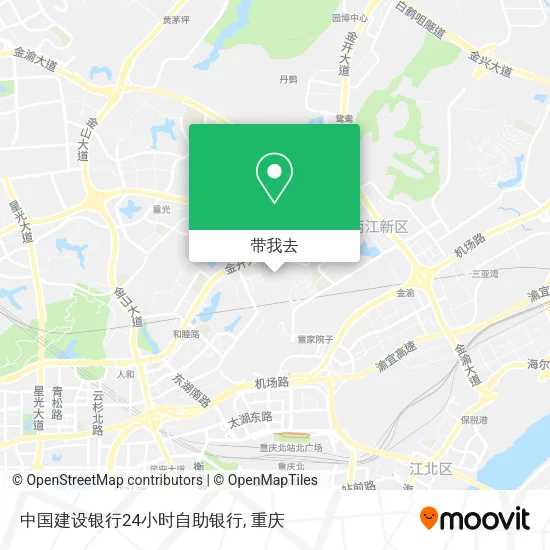 中国建设银行24小时自助银行地图
