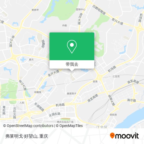 弗莱明戈·好望山地图