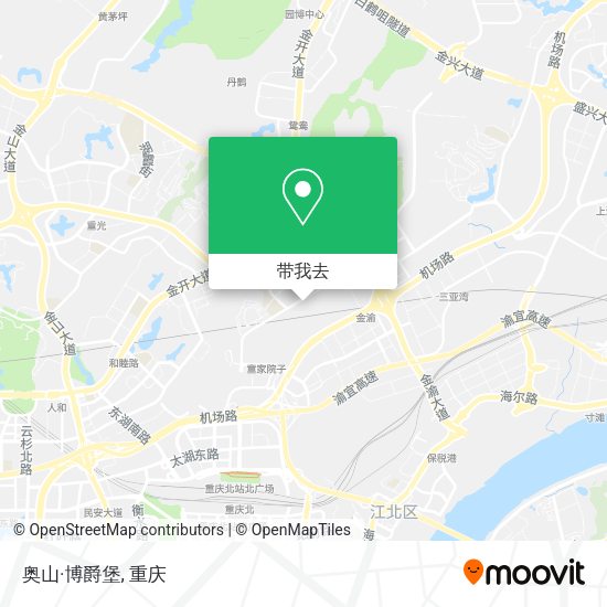 奥山·博爵堡地图