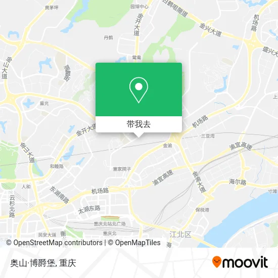 奥山·博爵堡地图