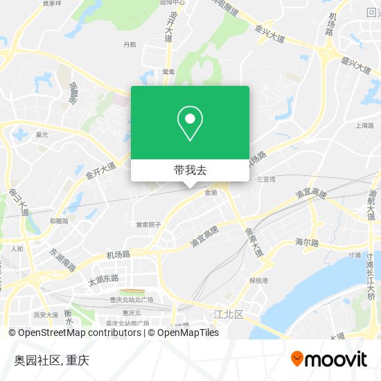 奥园社区地图