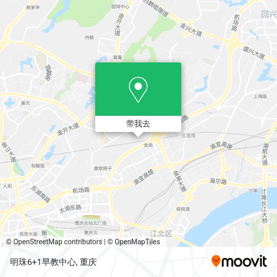 明珠6+1早教中心地图