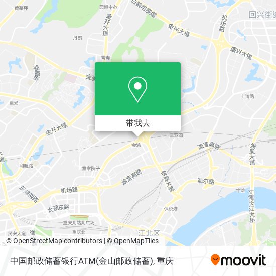 中国邮政储蓄银行ATM(金山邮政储蓄)地图