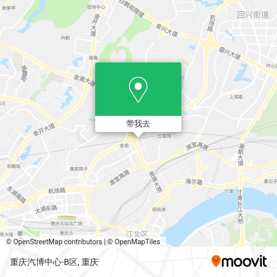 重庆汽博中心-B区地图