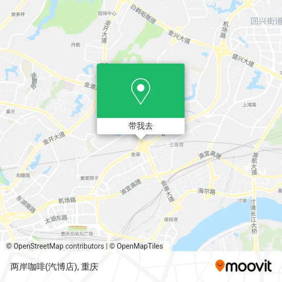 两岸咖啡(汽博店)地图