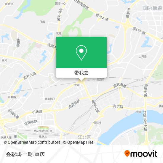 叠彩城-一期地图