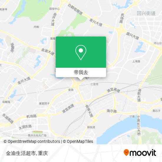 金渝生活超市地图