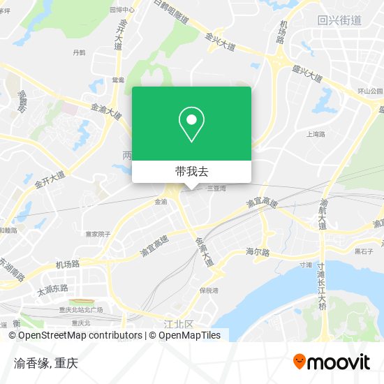 渝香缘地图