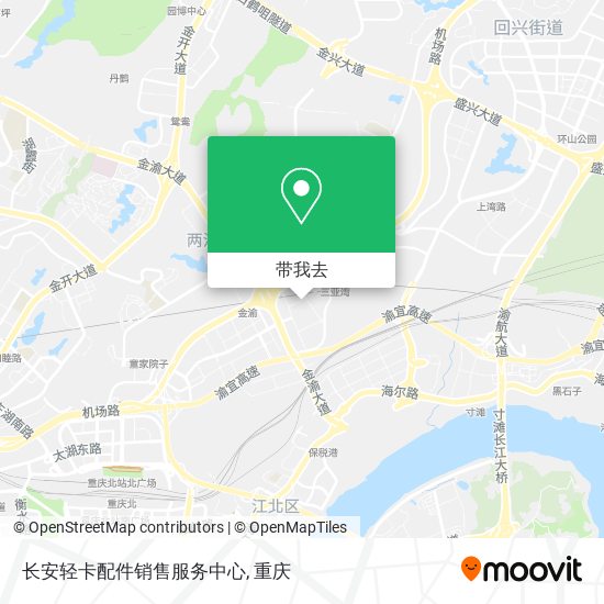 长安轻卡配件销售服务中心地图